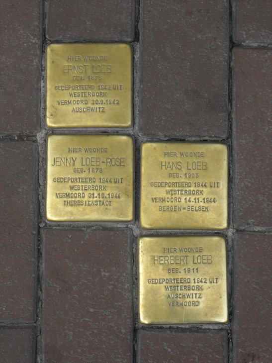 Stolpersteine Loeb family