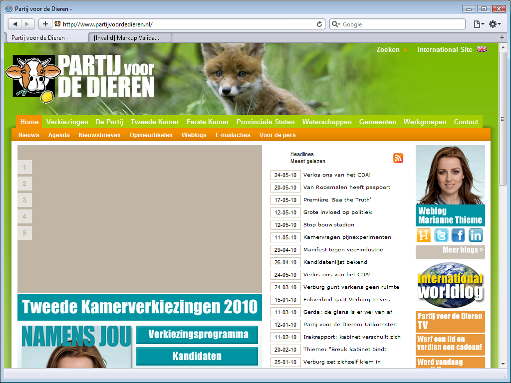 Partij voor de Dieren 2010