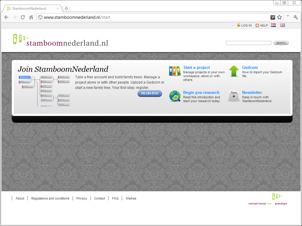 StamboomNederland Home Page