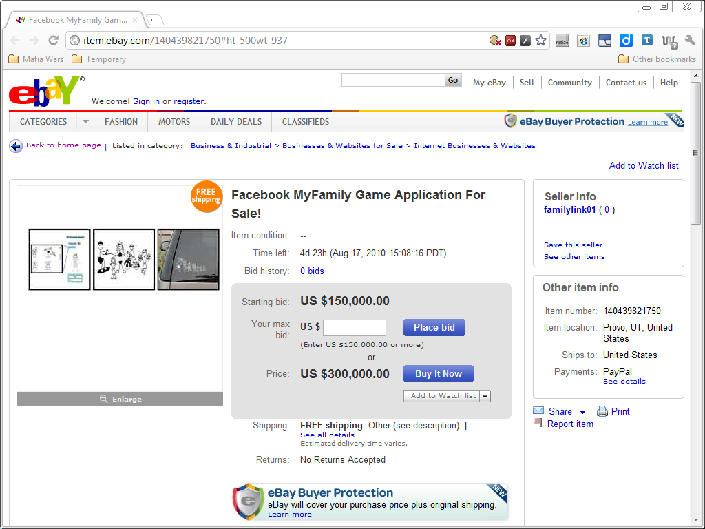FamilyLink MyFamily for sale on eBay